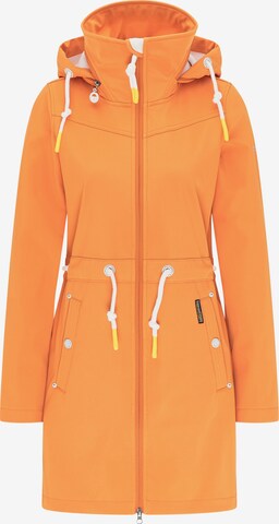 Schmuddelwedda Funkční kabát – oranžová: přední strana