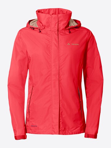 VAUDE Outdoorjas 'Escape' in Rood