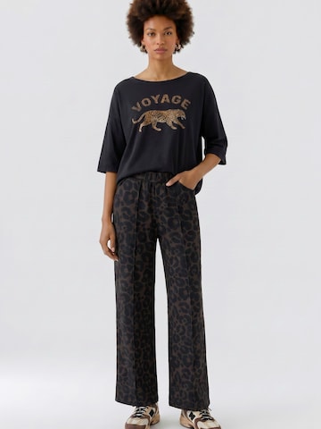 OUI Loose fit Pants in Brown