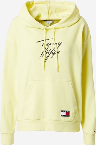 Tommy Hilfiger Underwear Суичър в жълто: отпред