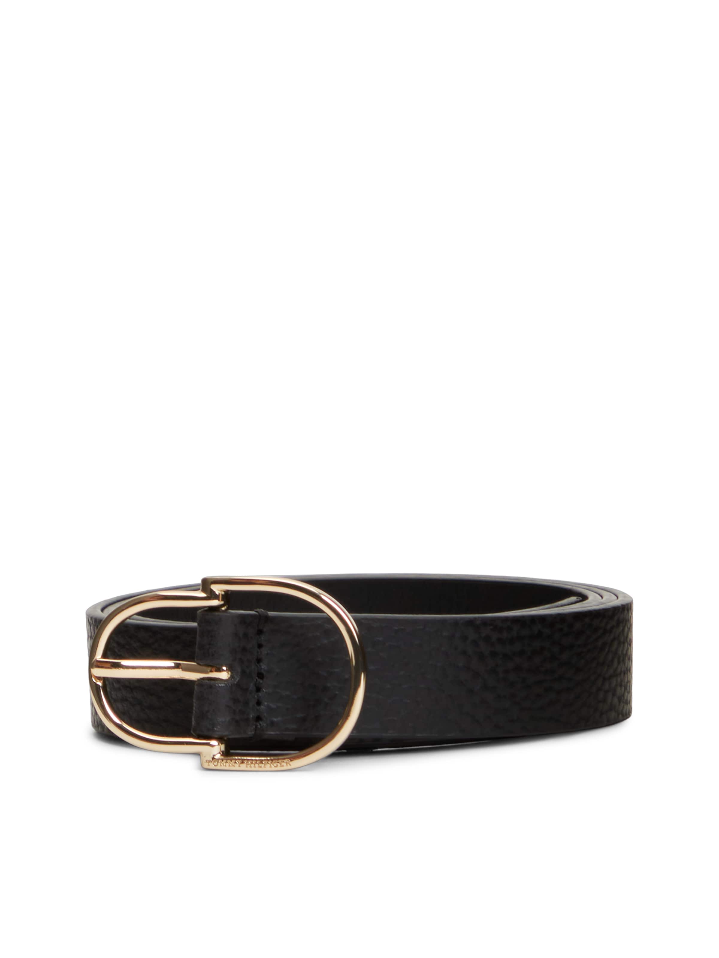 Cintura di TOMMY HILFIGER in nero: frontale