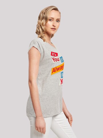 F4NT4STIC Shirt 'Sex Education It Always Been You Netflix TV Series' in Grijs