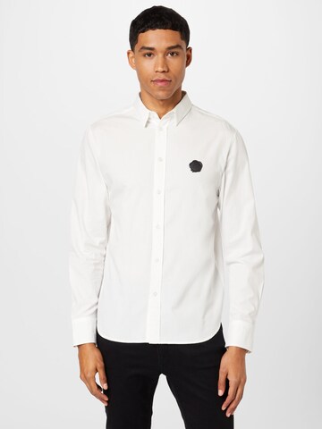 Viktor&Rolf Regular fit Button Up Shirt in White: front