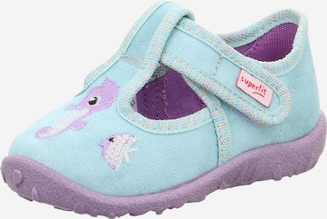 SUPERFIT Házi cipő 'SPOTTY' - kék: elől