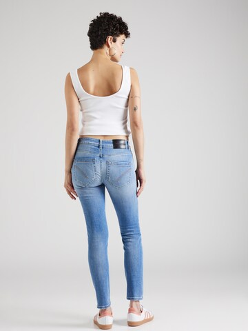 Coupe slim Jean 'MONROE' Dondup en bleu