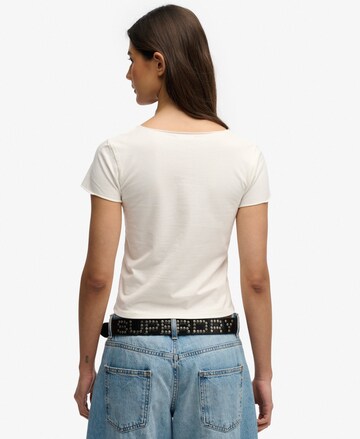 T-shirt Superdry & Co en blanc