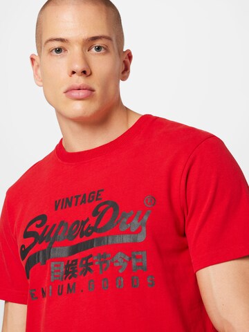 Superdry Shirt in Red