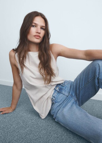 MANGO Loose fit Jeans 'Cecilia' in Blue