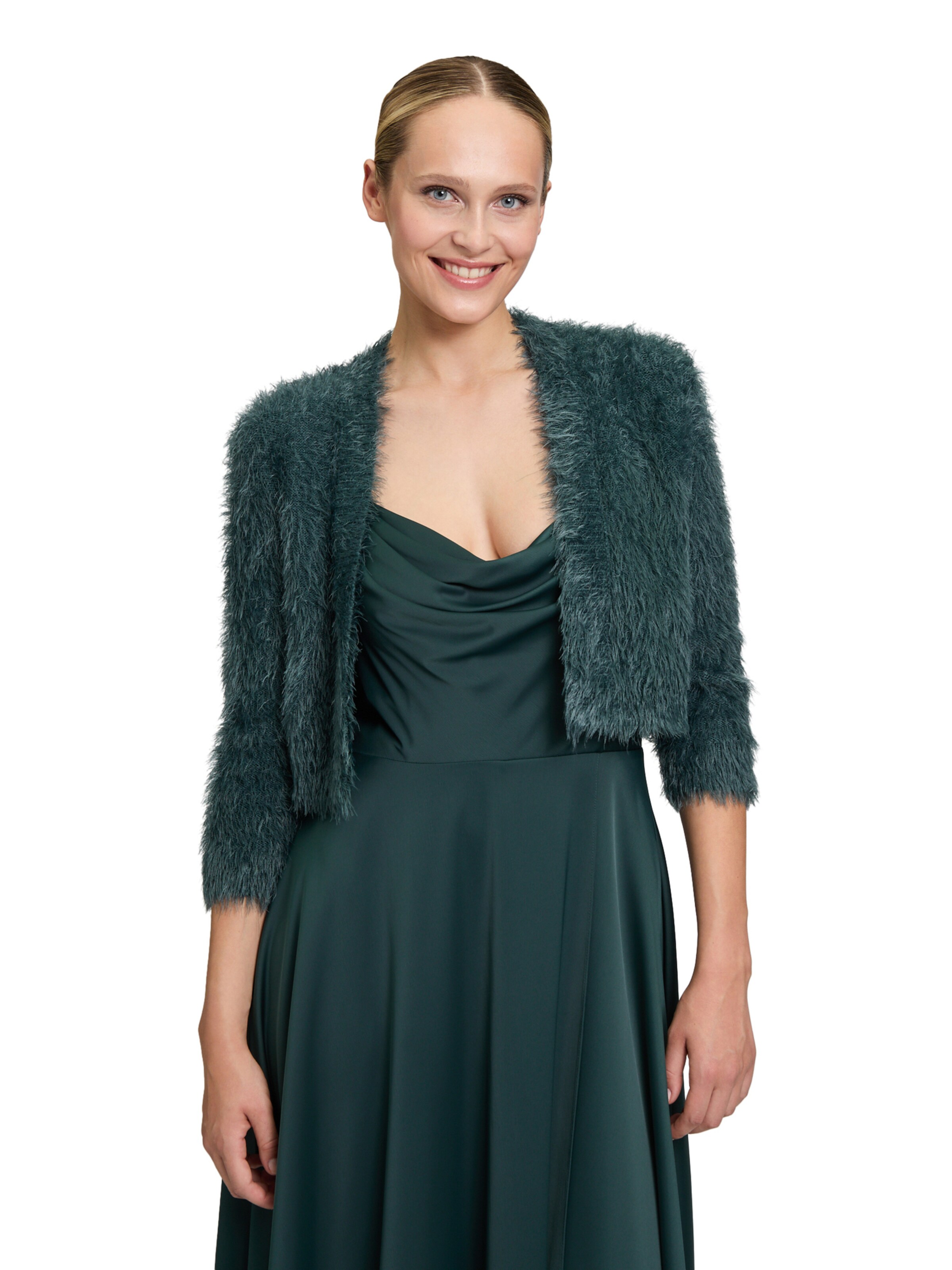 Giacchetta di Vera Mont in verde: frontale