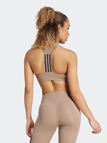 ADIDAS PERFORMANCE Bustier Sports-BH 'Powerimpact' i beige