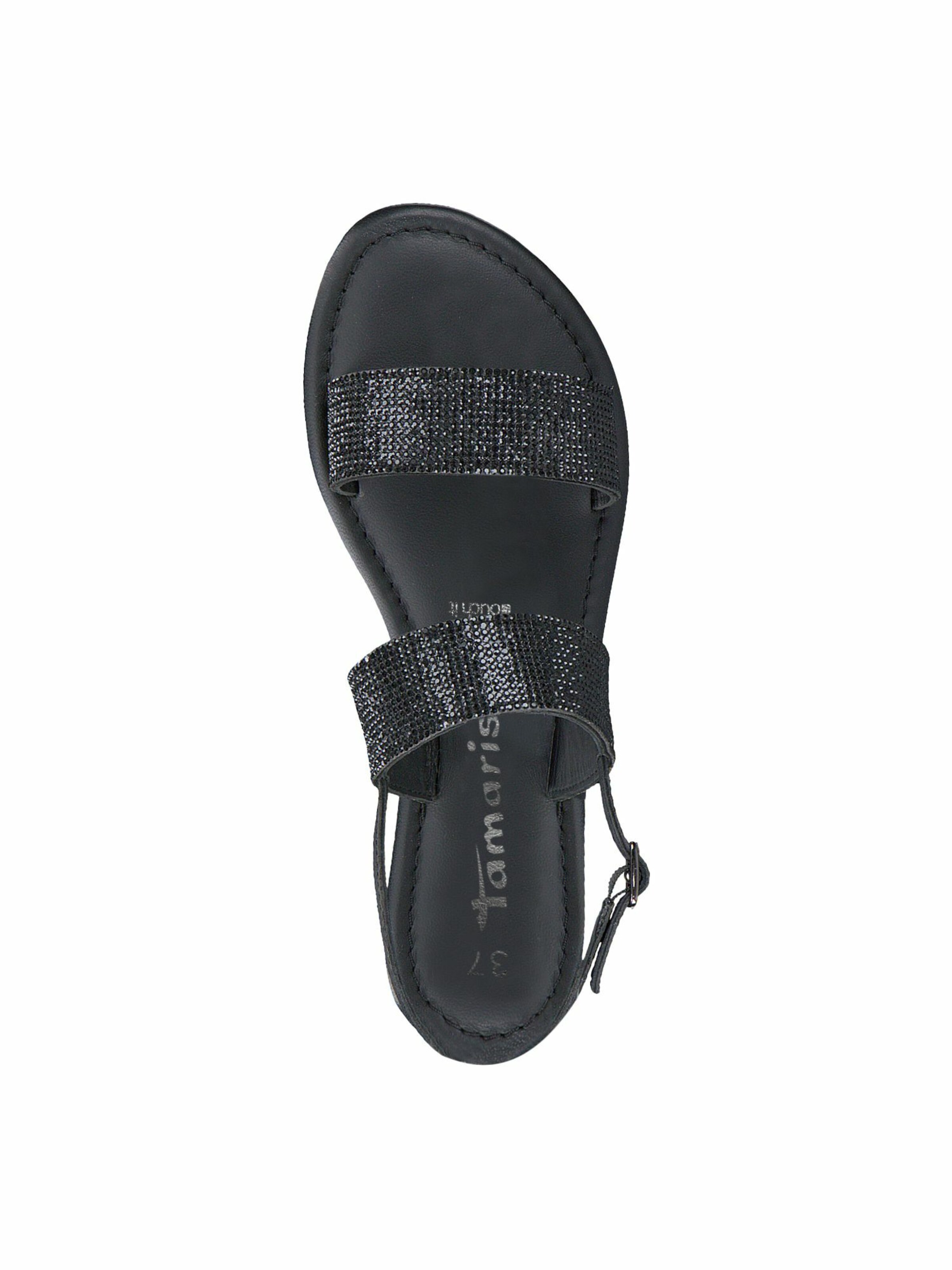 Chaussures Sandales à lanières TAMARIS en Noir 