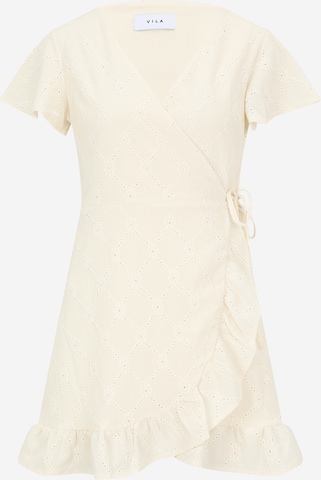 Robe 'VIDELEA' Vila Petite en beige : devant