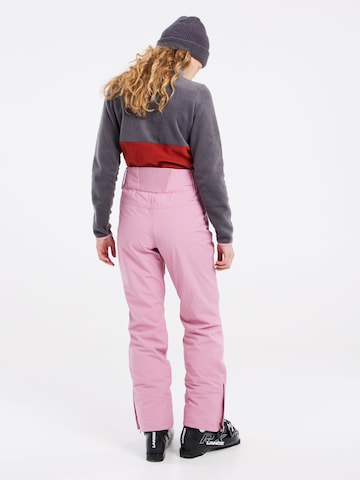 PROTEST Regular Sporthose 'CINNAMON' in Pink: Vorderseite