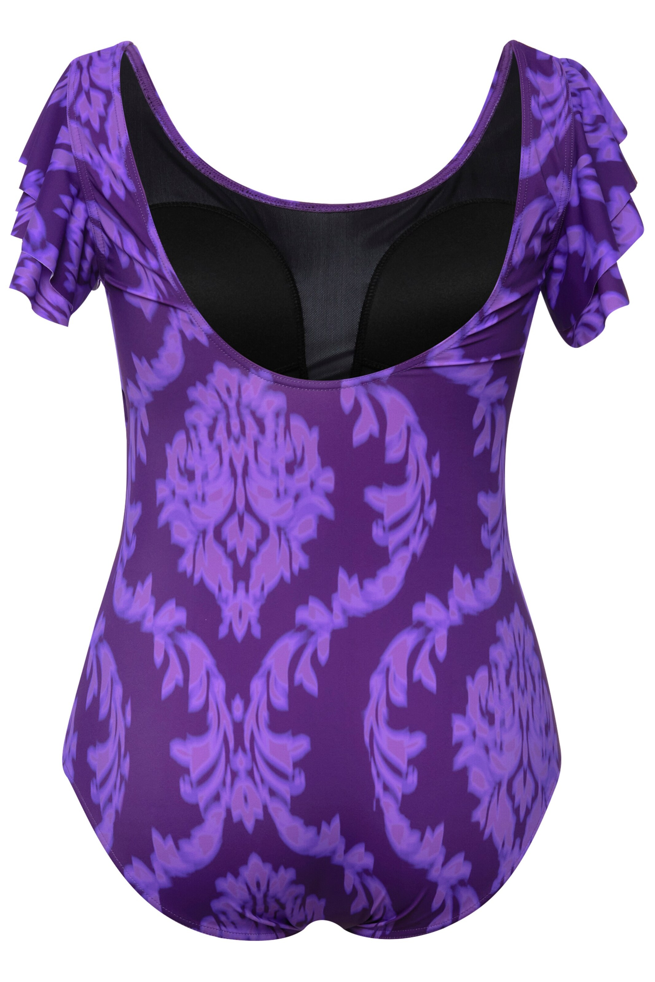 Ulla Popken Badeanzug in Lila