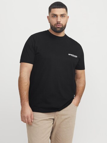 JACK & JONES Shirt in Zwart: voorkant