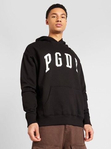 Pegador Sweatshirt 'LAYTON' i sort: forside