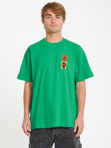 Volcom Shirt 'GONYVADERS' in Groen: voorkant