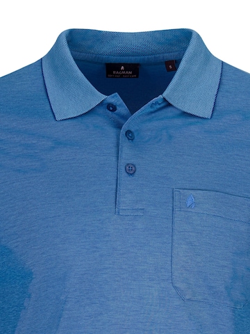 Ragman Shirt 'Basic' in Blue