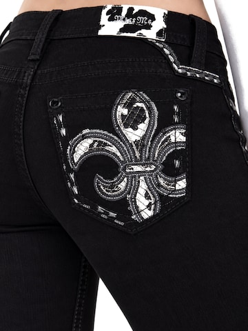 Miss Me Skinny Jeans in Schwarz