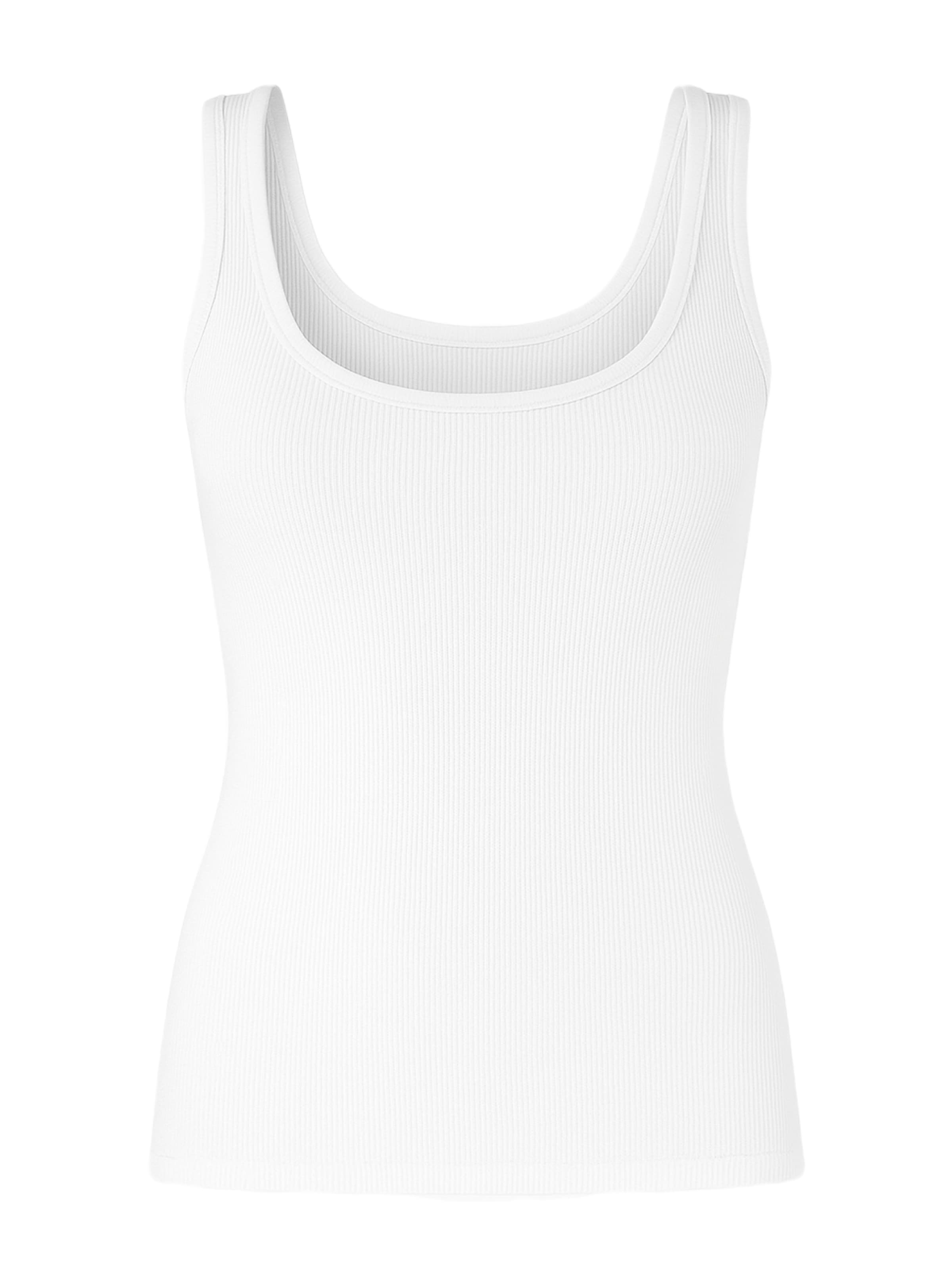 Erdem Top in White: front
