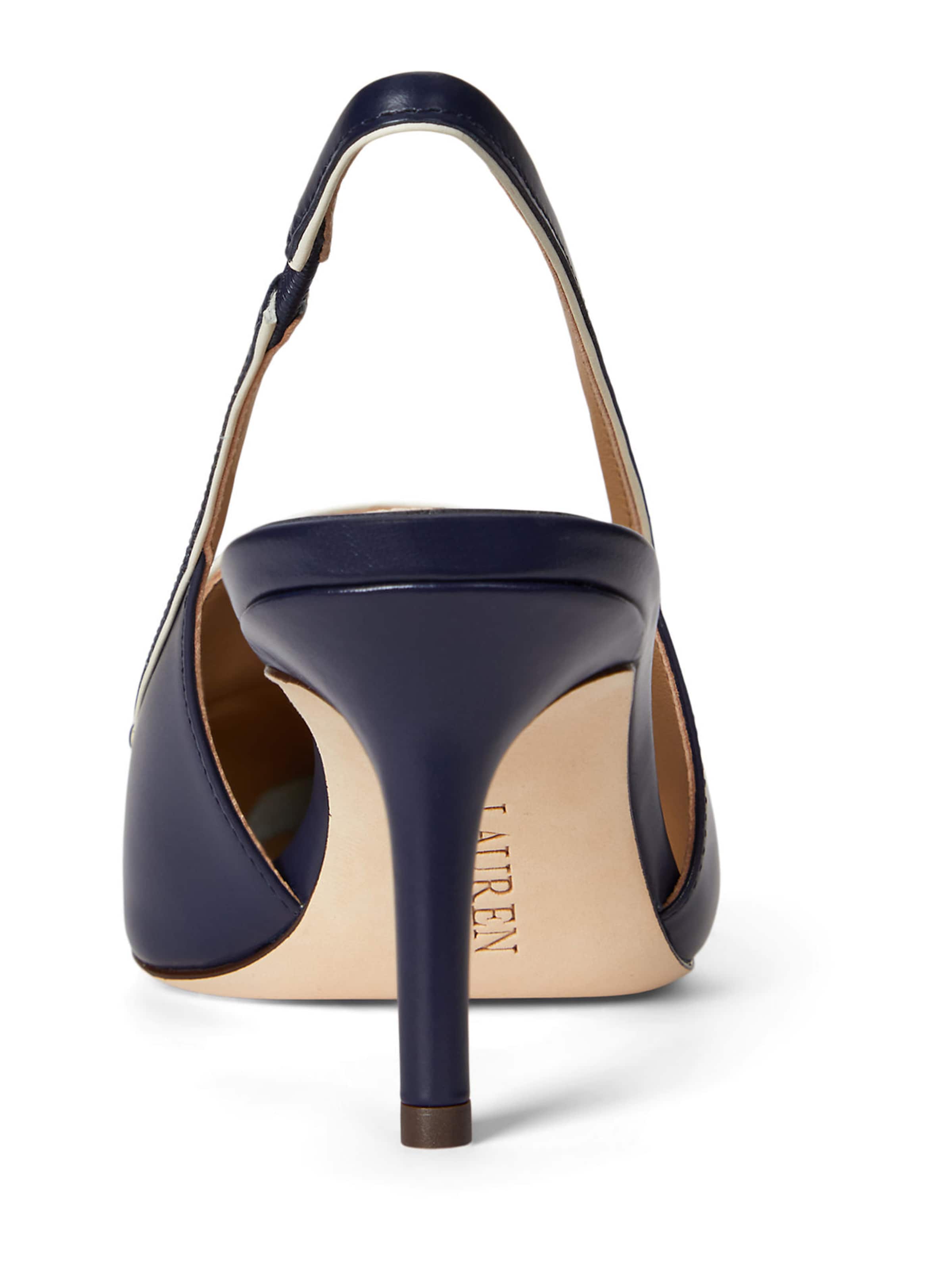 Lauren Ralph Lauren Γόβες slingback 'KHLOE' σε μπλε