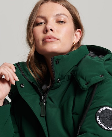 Manteau d’hiver 'Everest' Superdry en vert