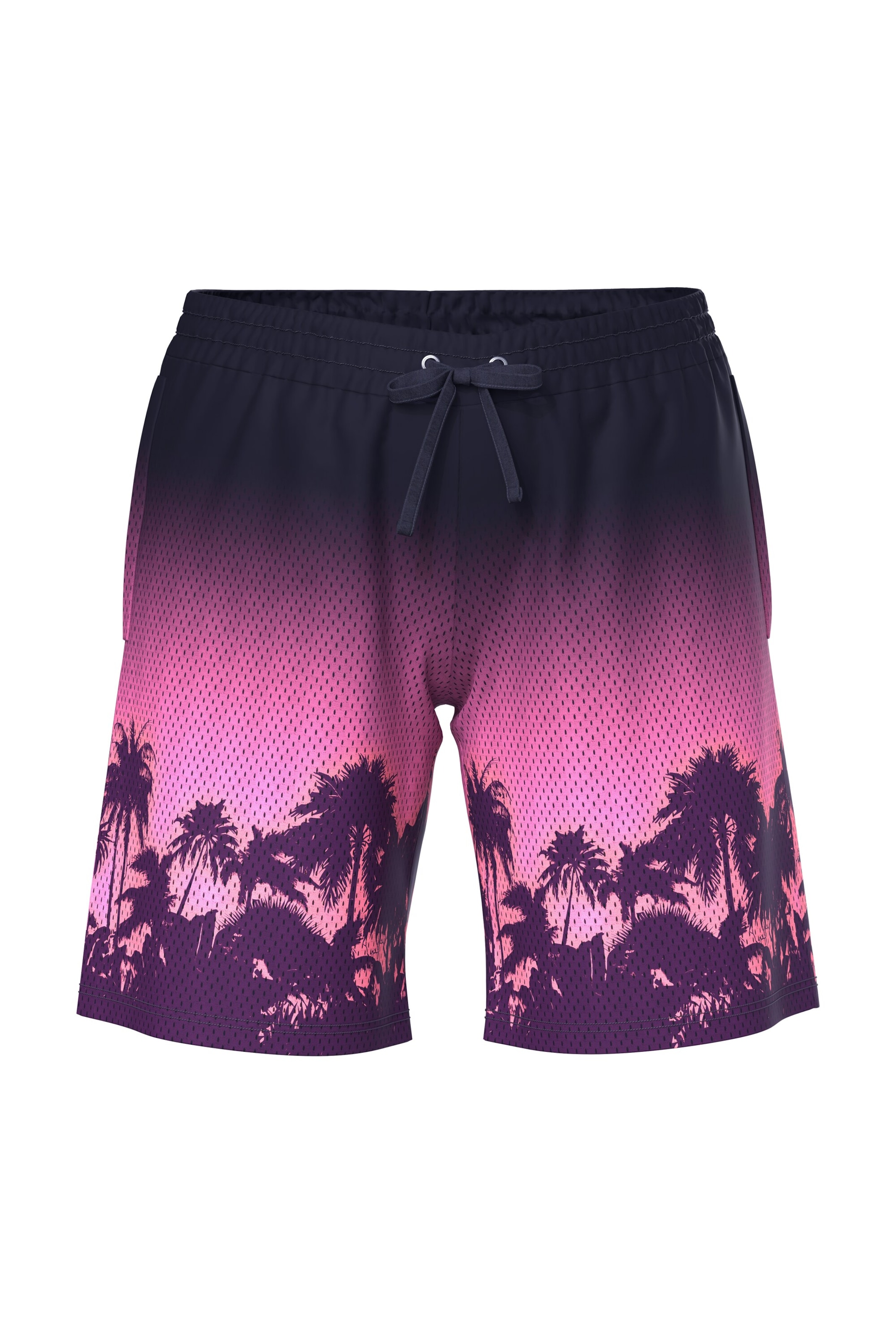 Ulla Popken Regular Broek in Zwart: voorkant