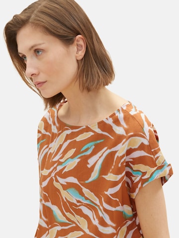 Camicia da donna di TOM TAILOR in marrone