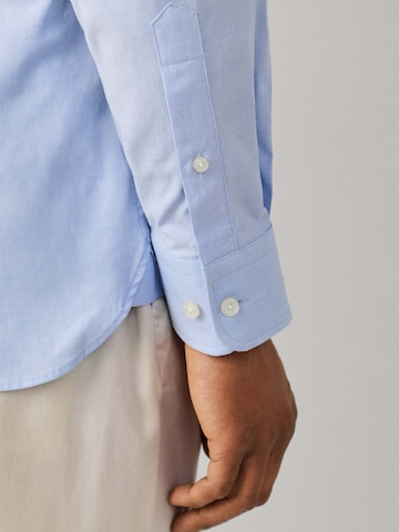 Hackett London Regular fit Overhemd in Blauw