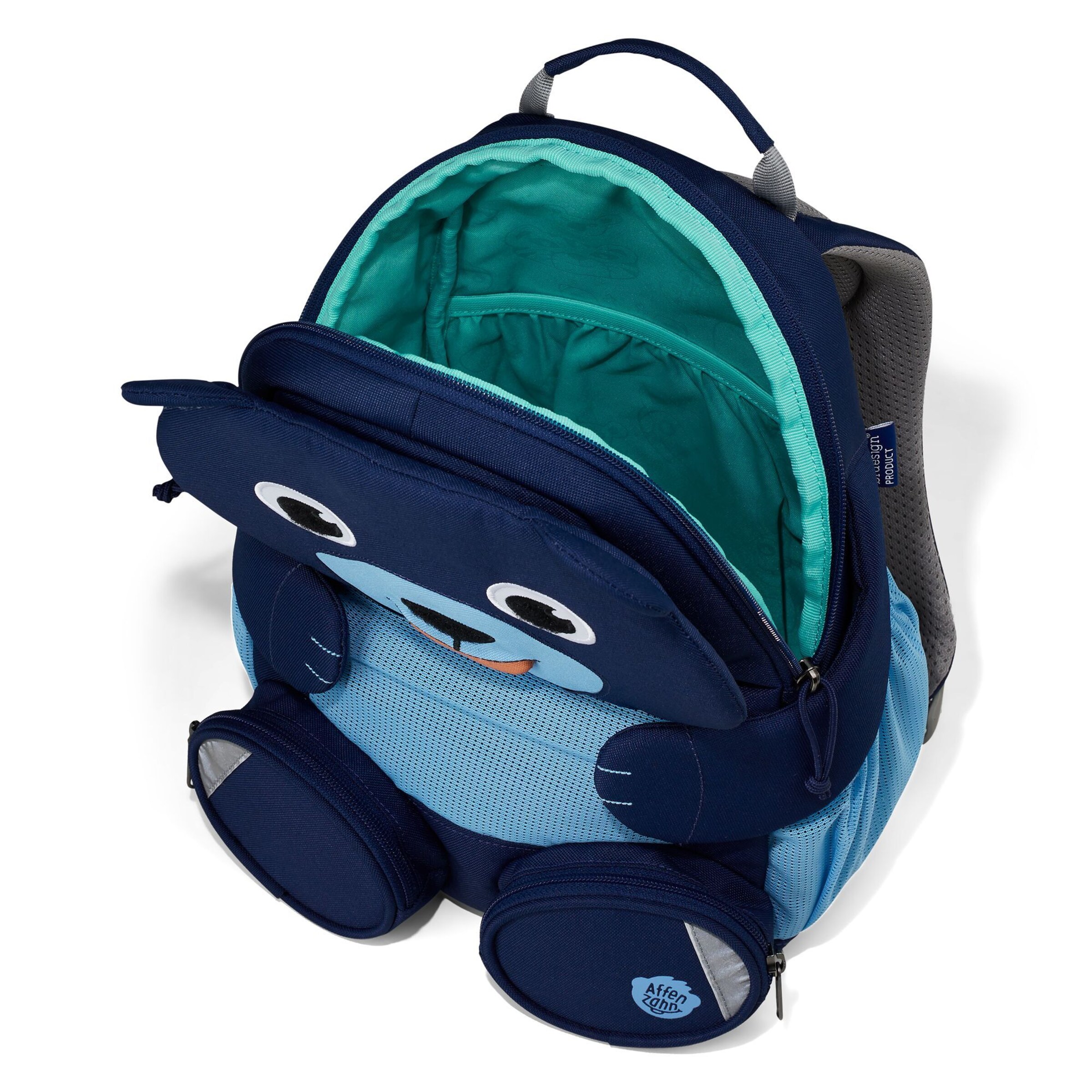 Affenzahn Backpack 'Großer Freund' in Blue