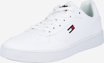 Sneaker bassa di Tommy Jeans in bianco: frontale