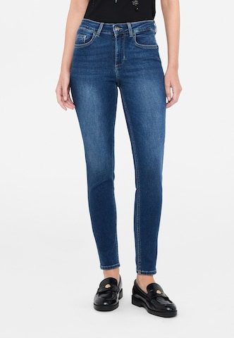 Liu Jo - Skinny Vaquero en azul: frente