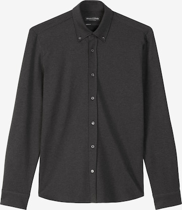 juoda Marc O'Polo Standartinis modelis Marškiniai: priekis