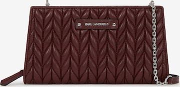 Karl LagerfeldTorba preko ramena - crvena boja: prednji dio