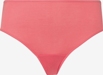 Hanro Midi Slip ' Moments ' in Pink: Vorderseite