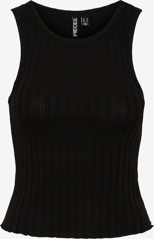 PIECES Top 'LESLIE' in Black: front