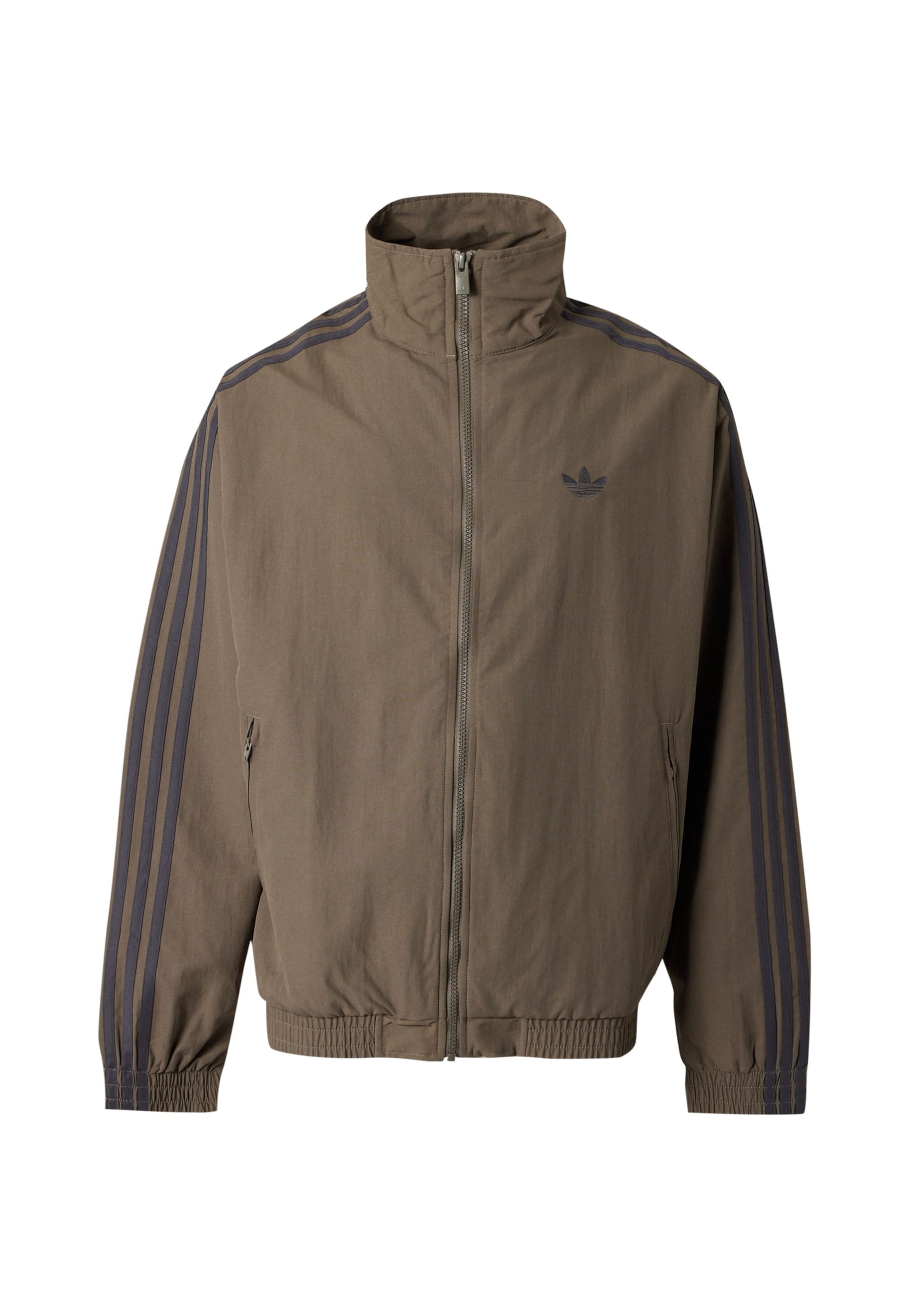 Geacă de primăvară-toamnă 'Firebird' de la ADIDAS ORIGINALS pe maro: față