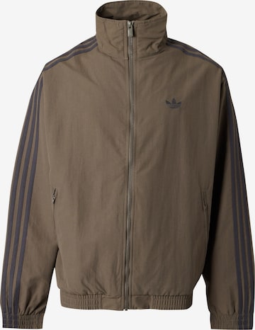 Geacă de primăvară-toamnă 'Firebird' de la ADIDAS ORIGINALS pe maro: față
