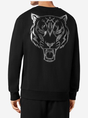 Sweat-shirt 'Tiger' Plein Sport en noir : devant