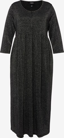 Robe Ulla Popken en noir : devant