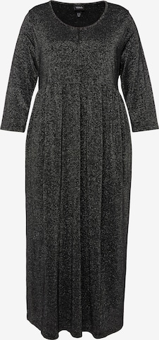 Robe Ulla Popken en noir : devant