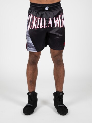 regular Pantaloni sportivi 'Clayton' di Gorilla Wear in nero: frontale