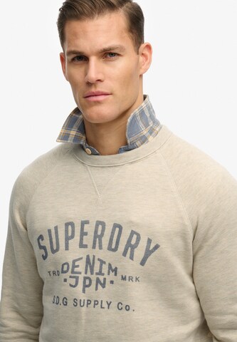 Sweat-shirt Superdry & Co en beige