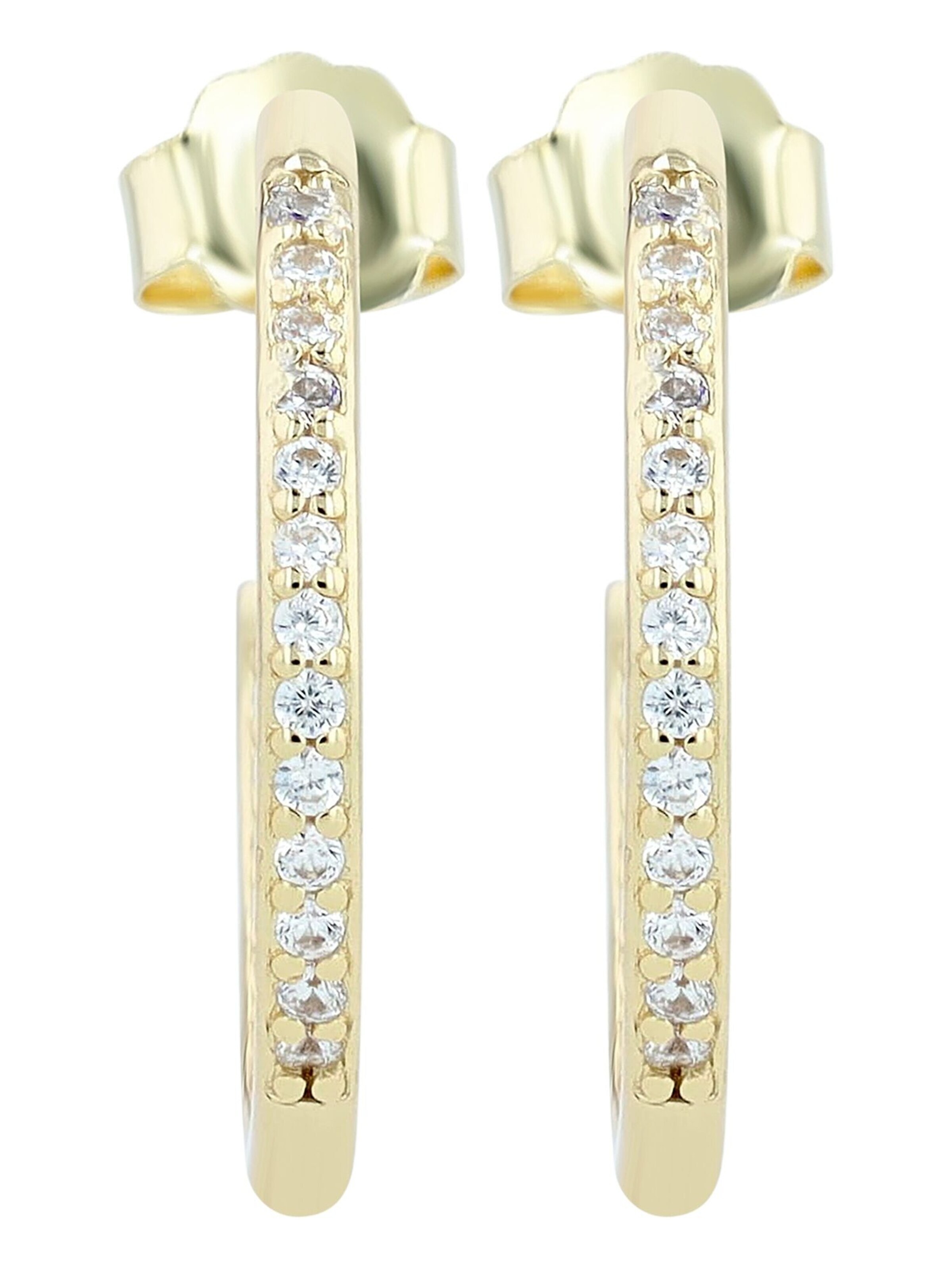 Akzent Ohrringe 'Uzma, langlebig'‌‌‌‌‌‌‌‌‌ in Gold