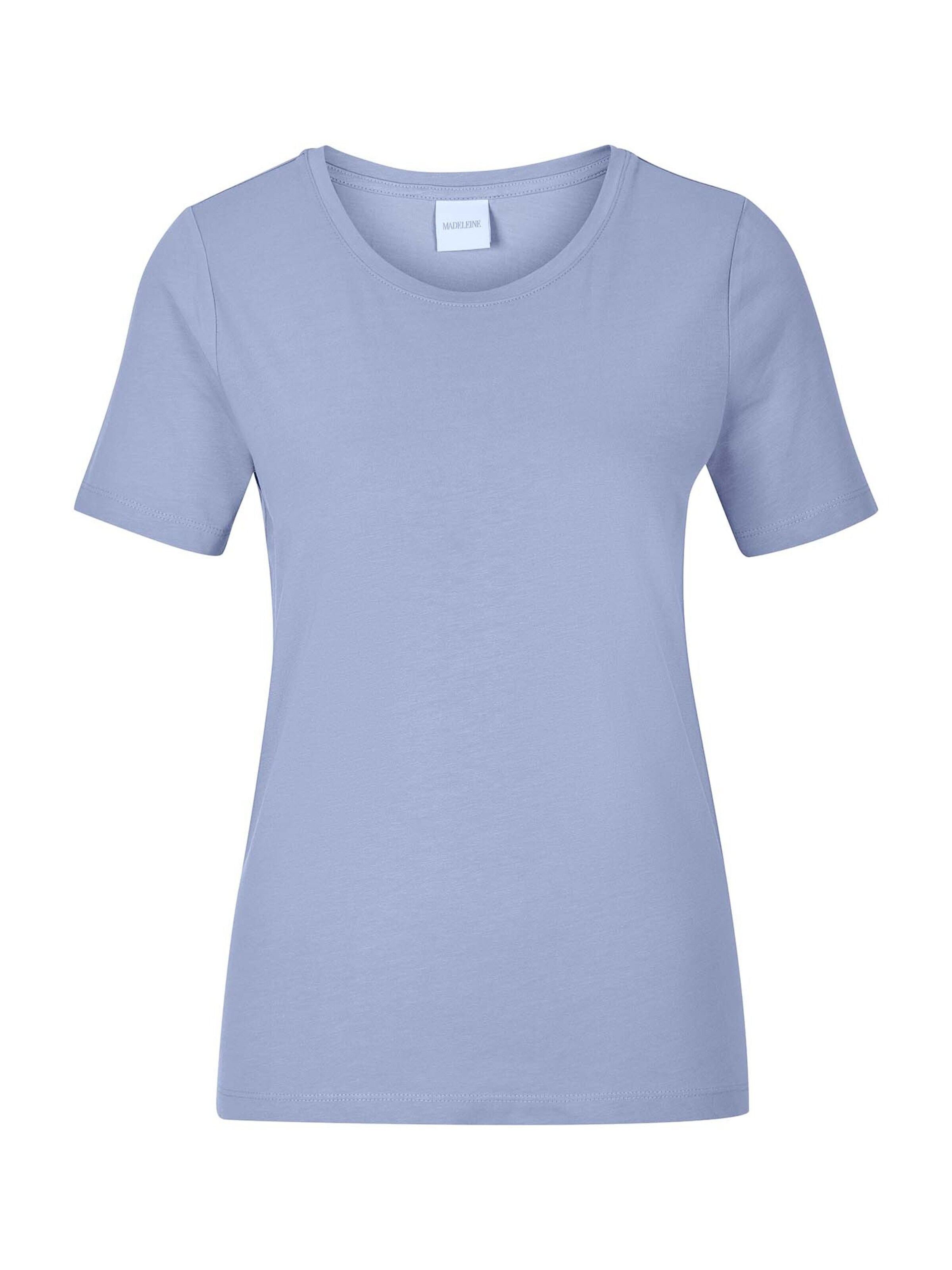 T-shirt MADELEINE en bleu : devant
