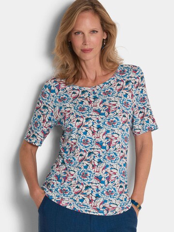 T-shirt Goldner en bleu : devant