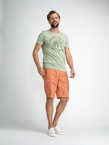 Petrol Industries Regular Shorts in Orange