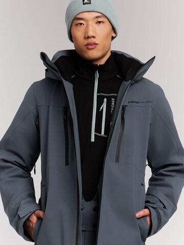 PROTEST Athletic Jacket 'PRTTIMOTHY' in Grey