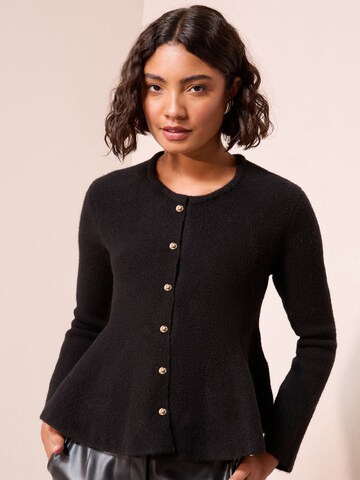 Friends Like These Kardigán - fekete: elől