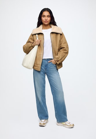 TOPSHOP Přechodná bunda – hnědá